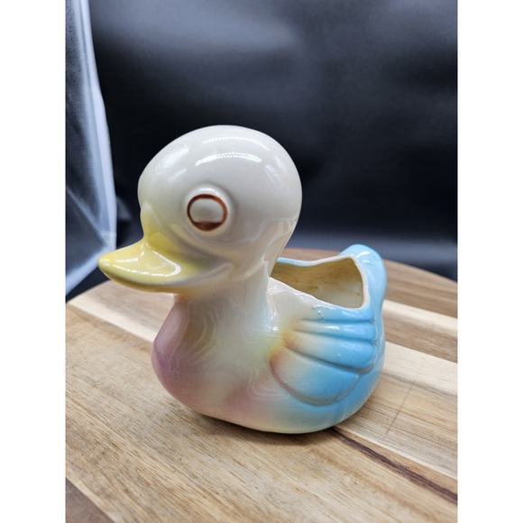 Shawnee Pottery Other - Vintage Shawnee Ceramic Duck Duckling Planter Vase 1950's Mid Century Modern